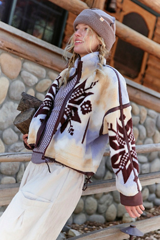 Mountain High Printed Fleece Jacket