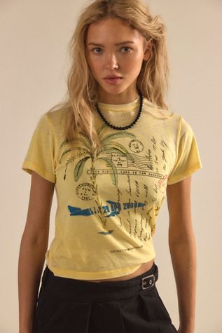 Vintage 70s Led Zeppelin Physical Graffiti Concert T Shirt