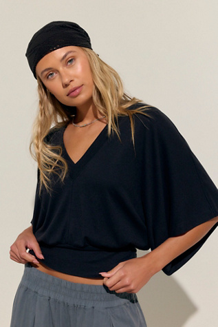 Birdie Top by free-est at Free People in Black, Size: L
