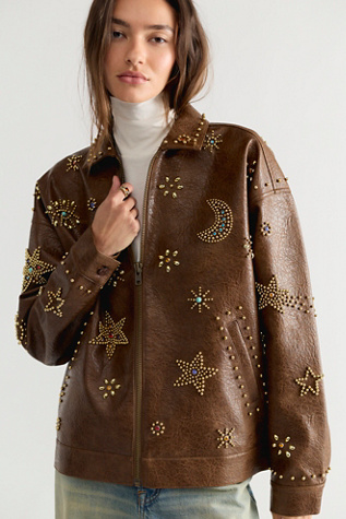 MOTHER The Zip It Vegan Leather Jacket