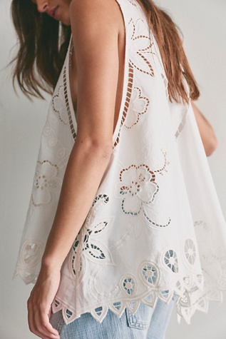 Reina Cutwork Tunic