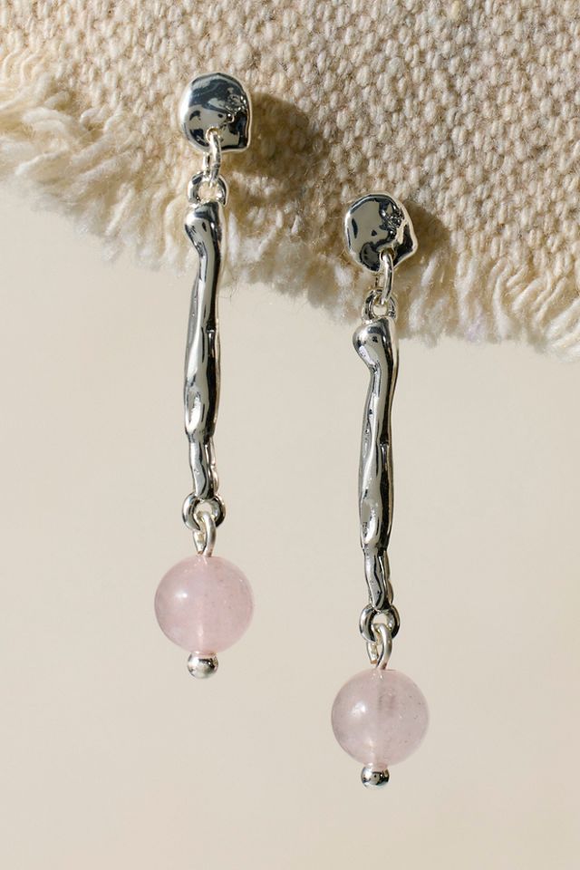Badlands Gold-Plated Dangle Earrings #1