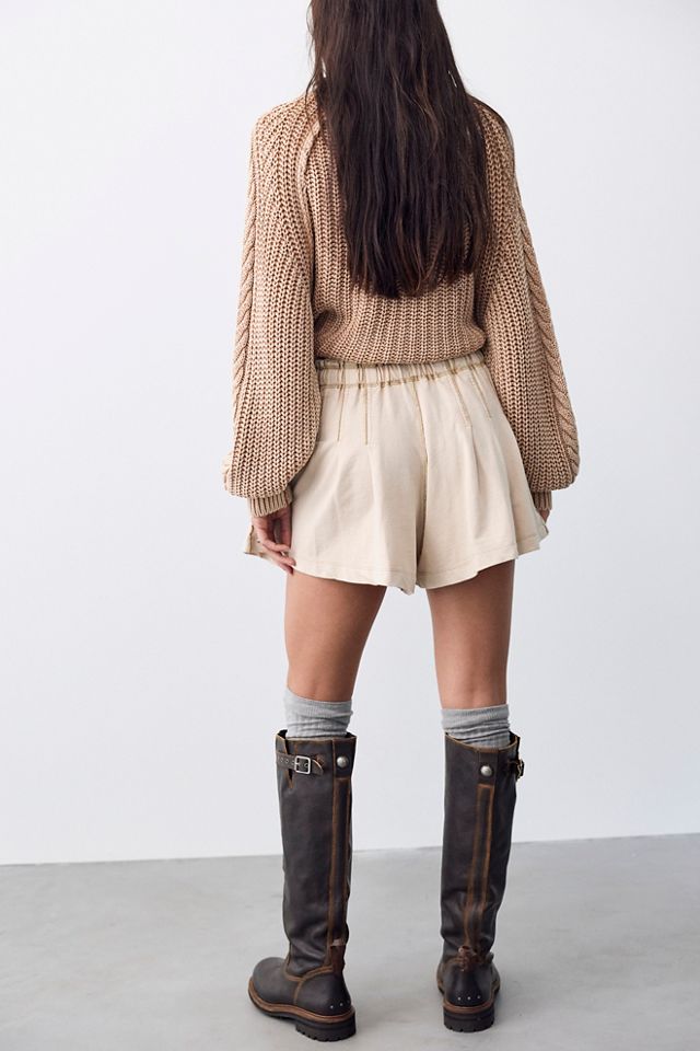 Shorties tricotés Croquet #1