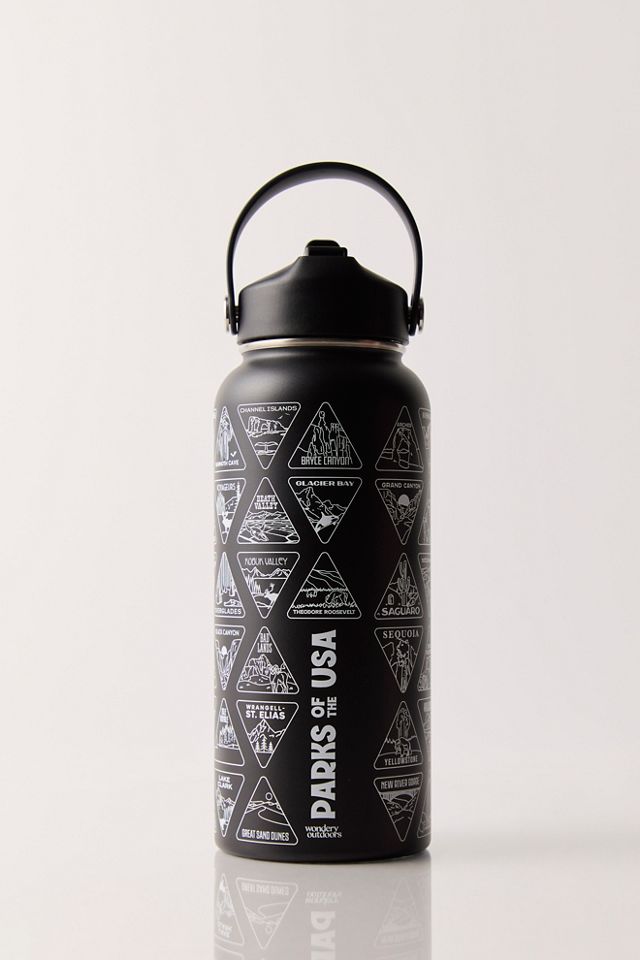Wondery Outdoors Parks of the USA Bucket List Water Bottle #2