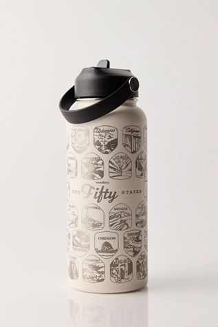 Bouteille d'eau Liste des Cinquante États Wondery Outdoors