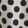 White / Black Polka Dot