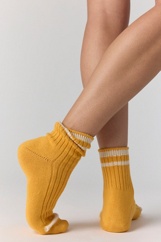 Thunders Love Workshop Collection Socks at Free People in Yellow