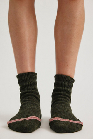 Thunders Love Wool Desert Socks by Free People in Black