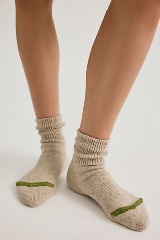 Thunders Love Wool Desert Socks at Free People in Sahara White
