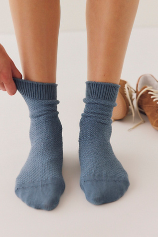 Thunders Love Link Collection Socks at Free People in Blue