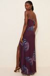 knee length dresses for ladies Embroidered Mesh Maxi Dress