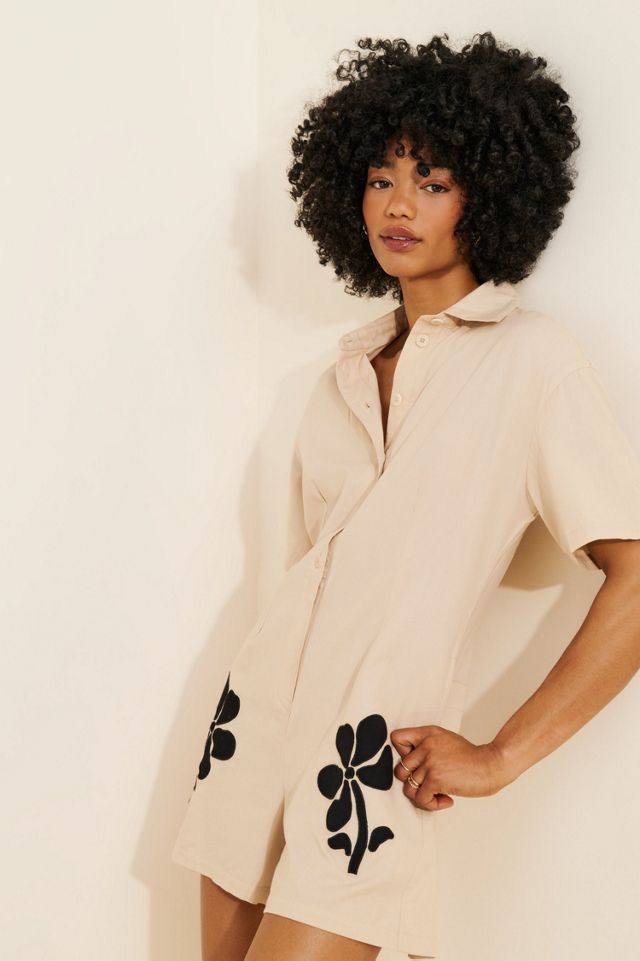 Thinking Mu Marygold Roberta Romper #3