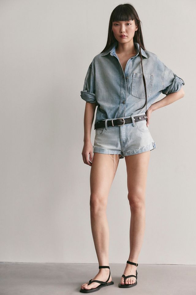 We The Free Rally Cocoon Button Down Top #3