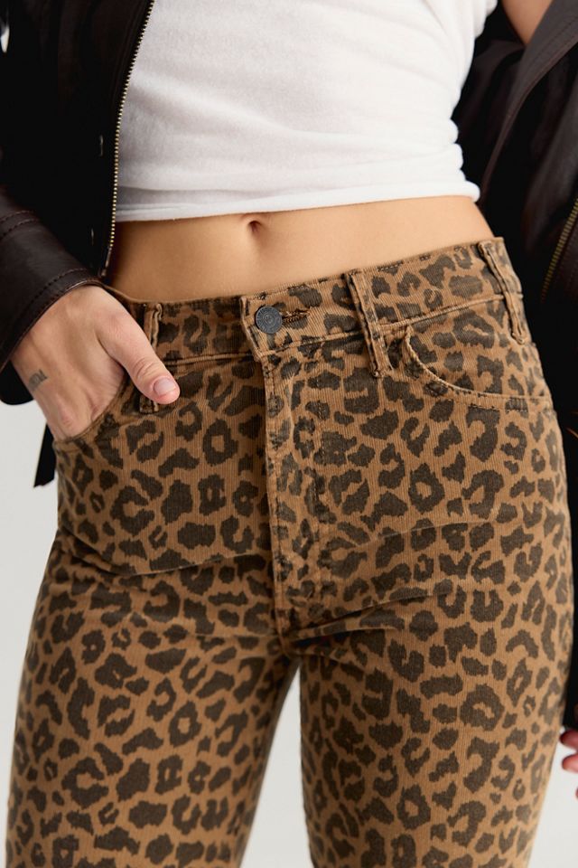 MOTHER The Hustler Flood Printed Jeans #3