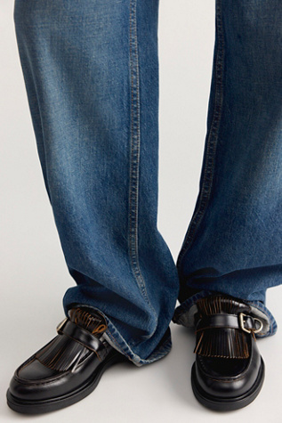 Vagabond Freya Fringe Loafers by Free People