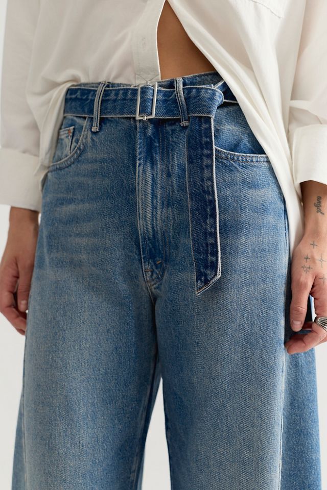 Snacks! by MOTHER The Belted Spoonful Nerdy Jeans #3