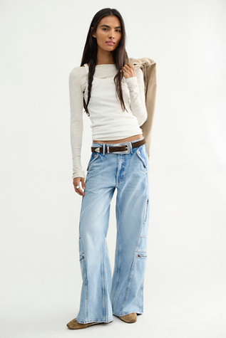 Snacks! by MOTHER The Spicy Lemon Twist Prep Skimp Jeans by Free People