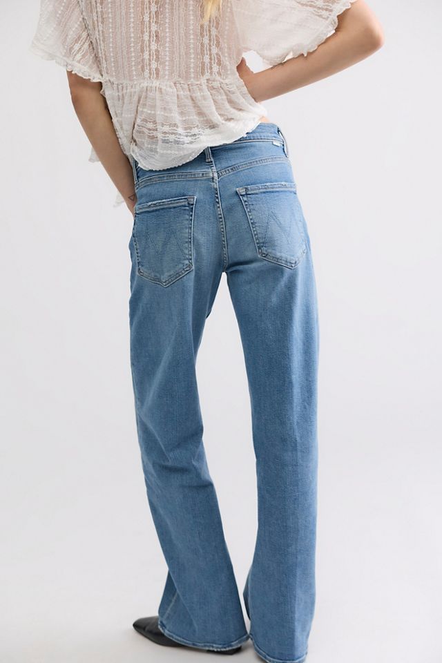 MOTHER The Mid Rise Lasso Sneak Jeans #1