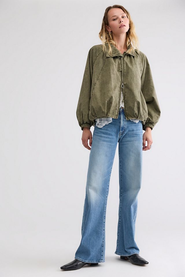 MOTHER The Mid Rise Lasso Sneak Jeans #3
