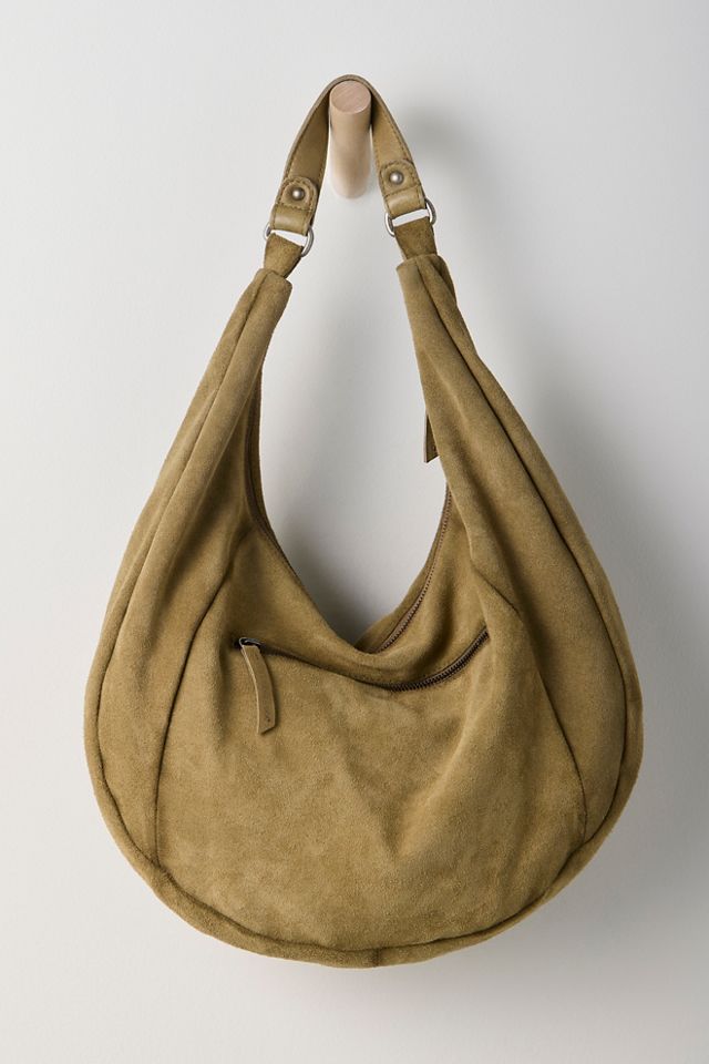 Faith Half Moon Suede Bag #2