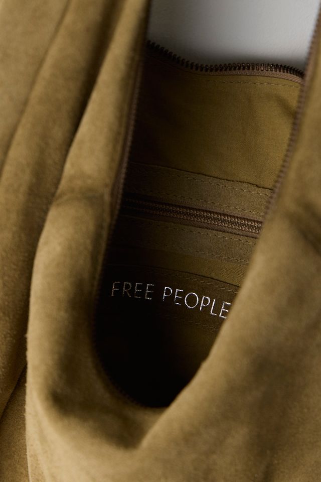 Faith Half Moon Suede Bag #4
