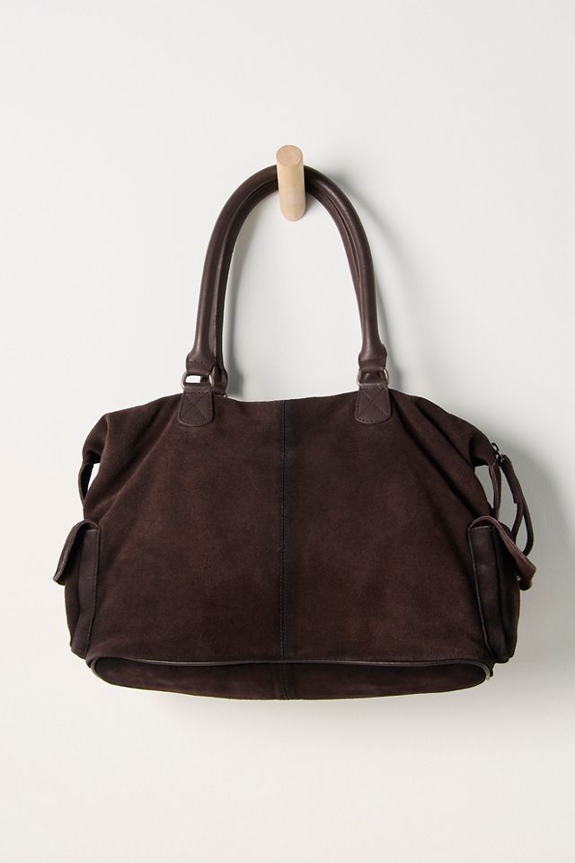 Maya Suede Tote #1