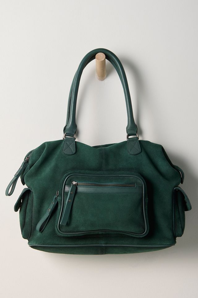 Maya Suede Tote #1