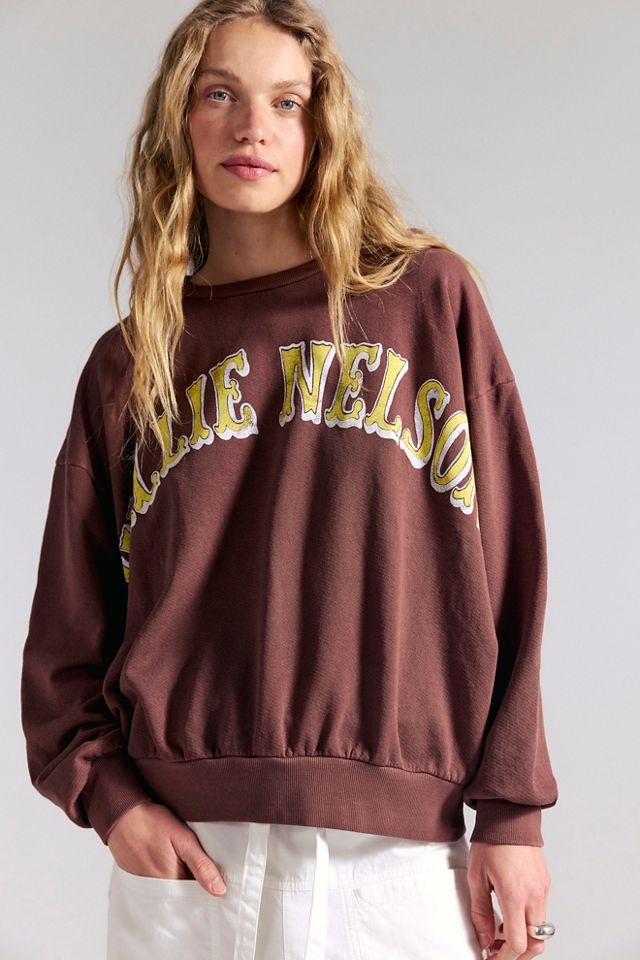 Daydreamer Willie Nelson Oversized Pullover #3