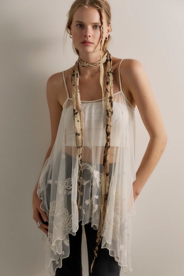 Spell Mooncharm Mesh Hankie Cami #3