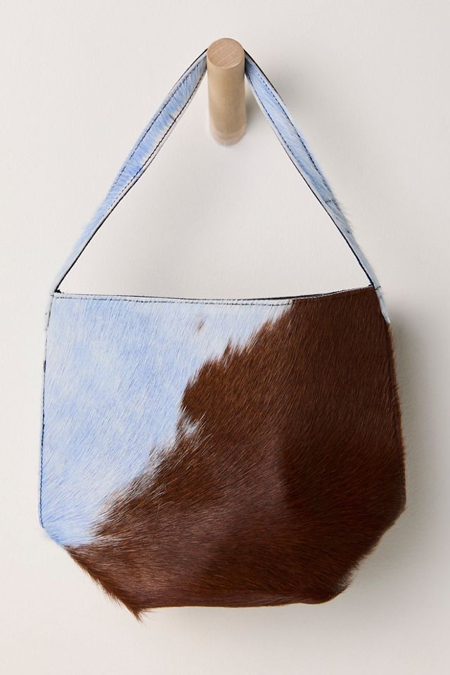 Understated Leather Cowhide Medium Bucket Bag #1