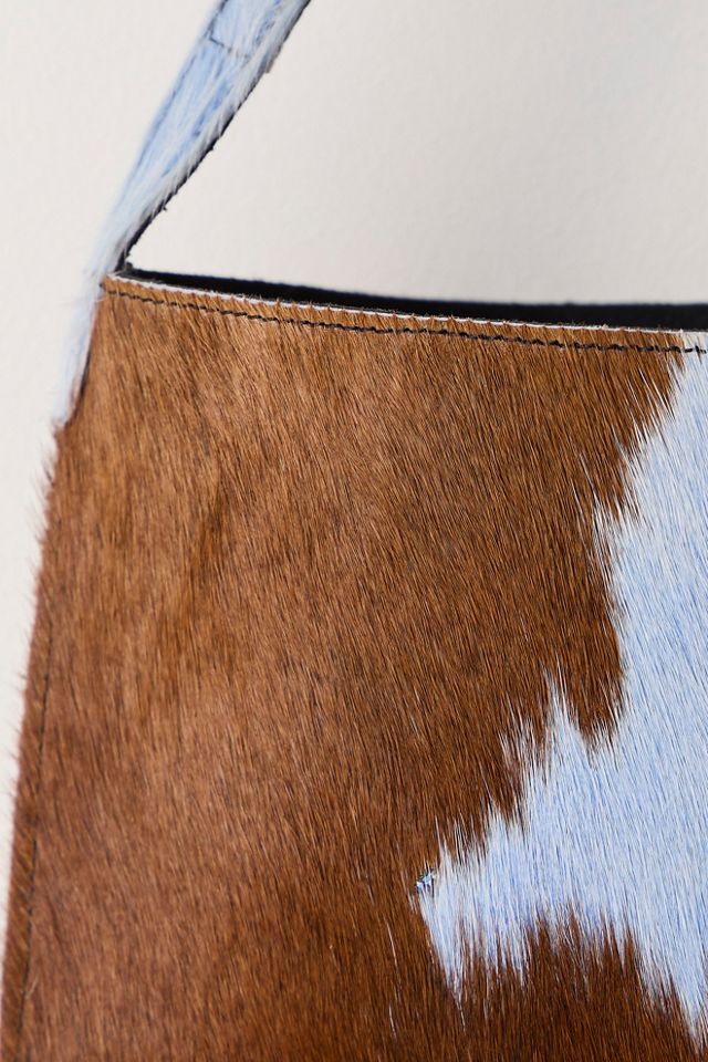 Understated Leather Cowhide Medium Bucket Bag #2