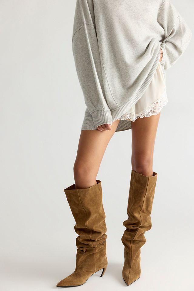 Shayne Slouch Over-The-Knee Boots #1