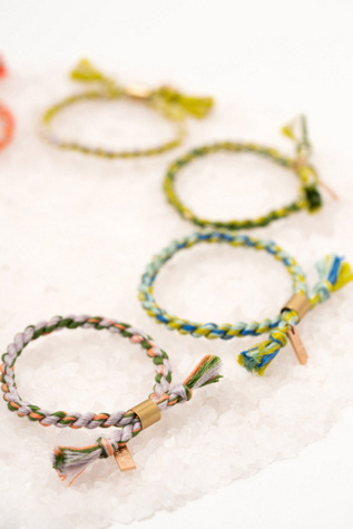 Женский браслет Twenty Two West Hand Spun Rope, цвет: Синий — фото 2