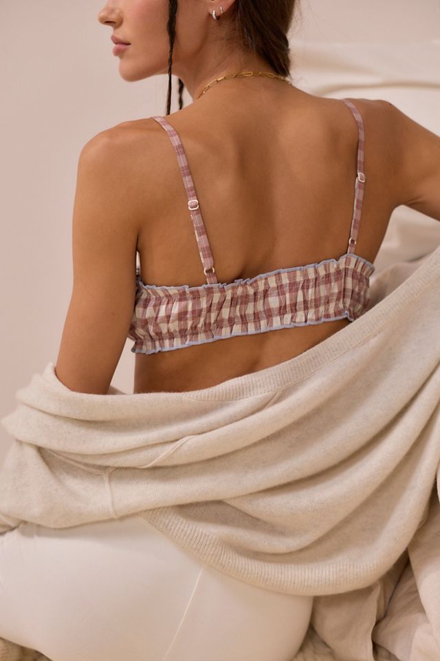 Bralette à carreaux vichy Prairie #1
