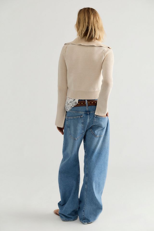 AGOLDE Spiral Twisted Seam Jeans #1