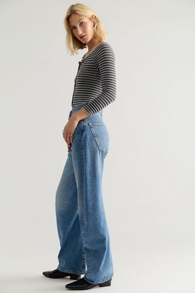 AGOLDE Spiral Twisted Seam Jeans #1