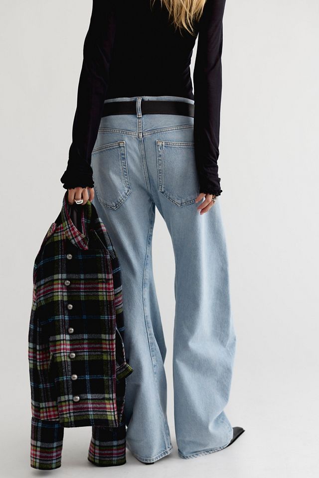 AGOLDE Spiral Twisted Seam Jeans #1