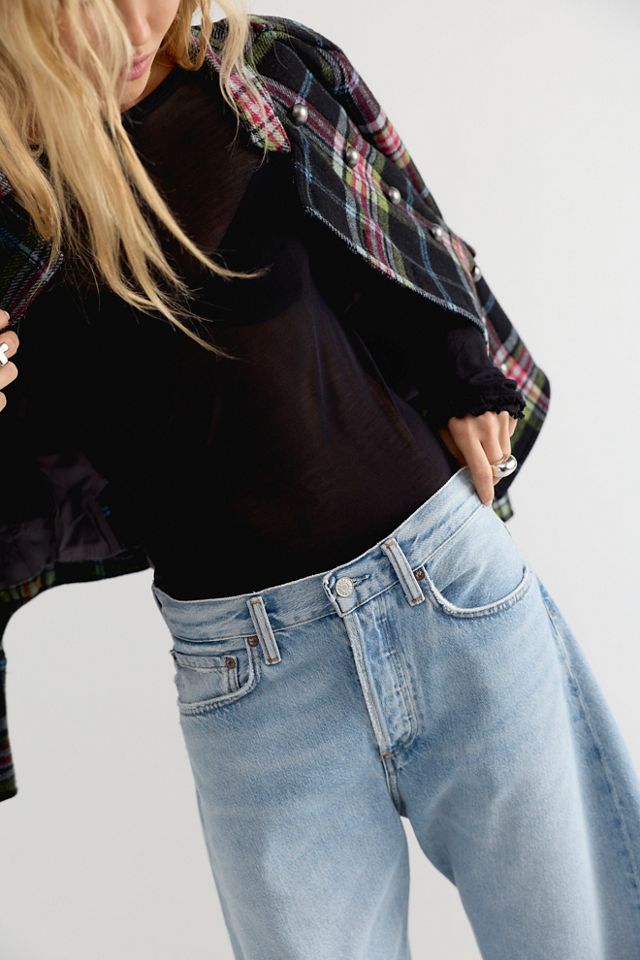 AGOLDE Spiral Twisted Seam Jeans #3