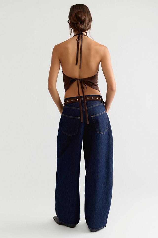 AGOLDE Rounded Baggy Jeans #1