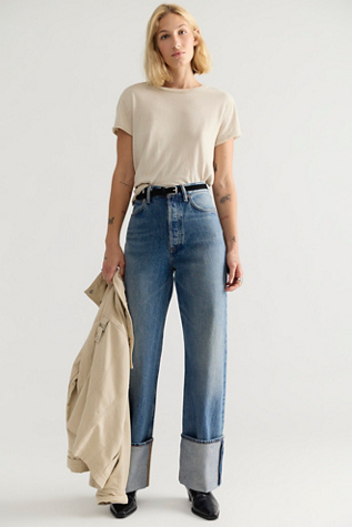 AGOLDE Big Cuff Jeans