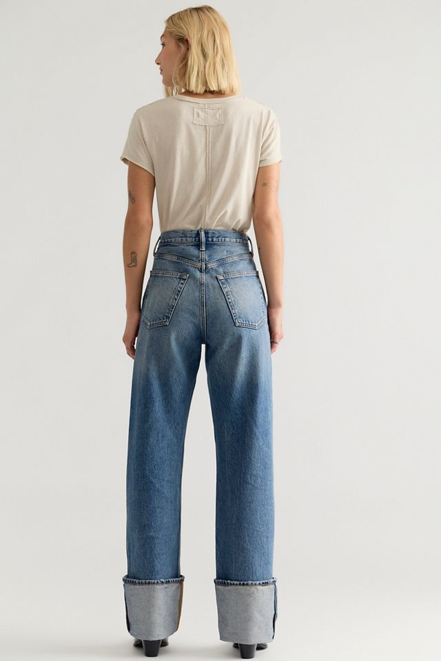 Jeans à Grand Revers AGOLDE #1