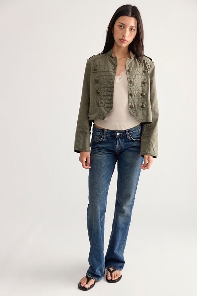 Jeans taille basse coupe bootcut AGOLDE #2