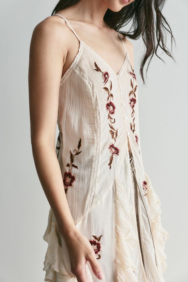 Haut maxi brodé Rosa #5