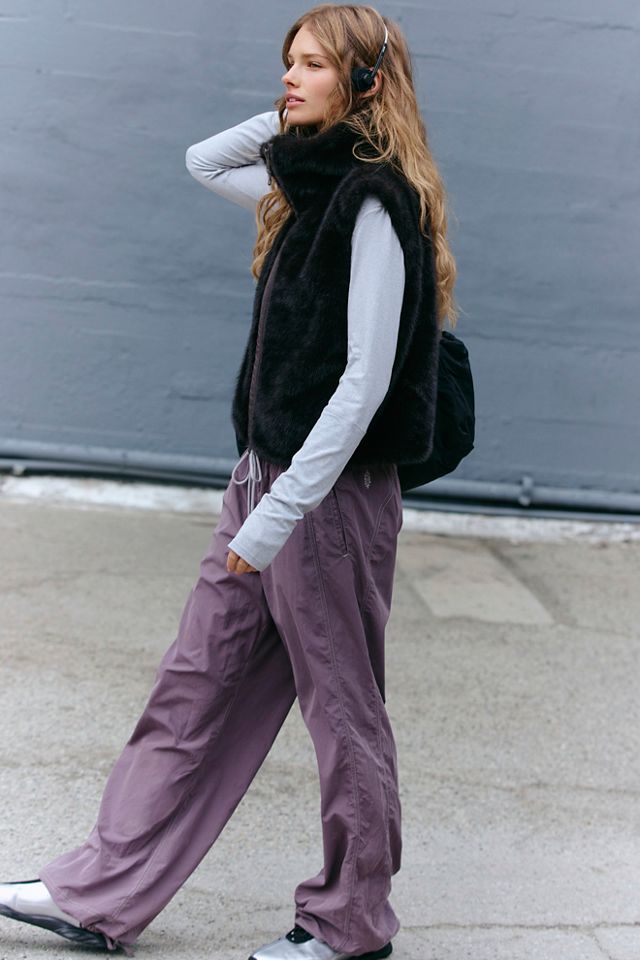 Peak Season Fleece-Lined Faux Fur Vest #2
