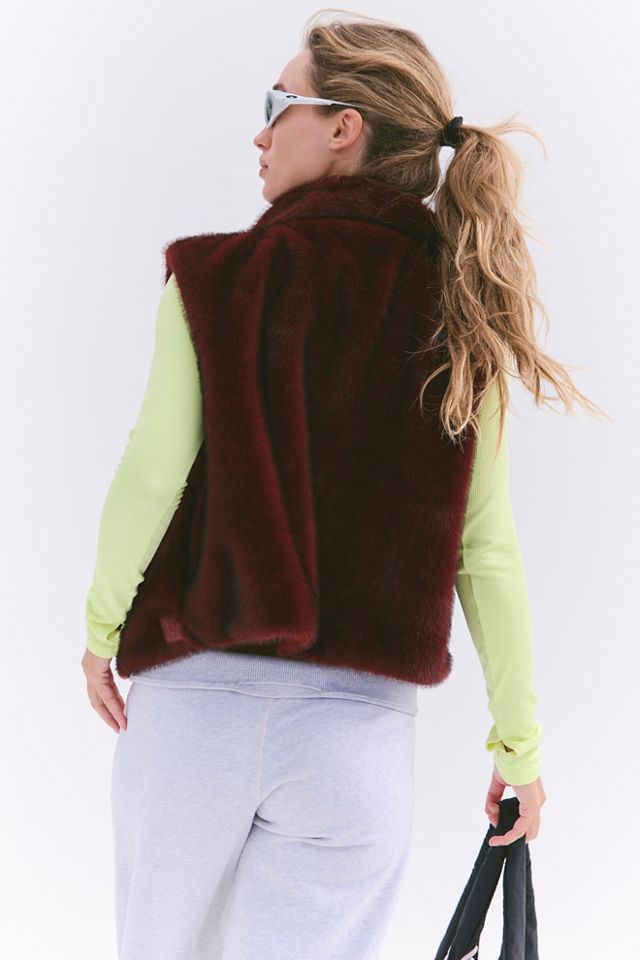 Peak Season Faux Fur Vest #1