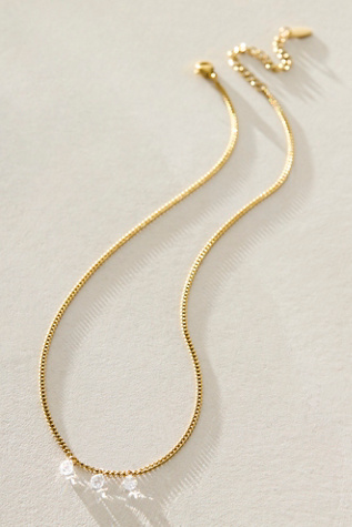 FP x Kozakh Kalamata Necklace at Free People in Gold/Crystal