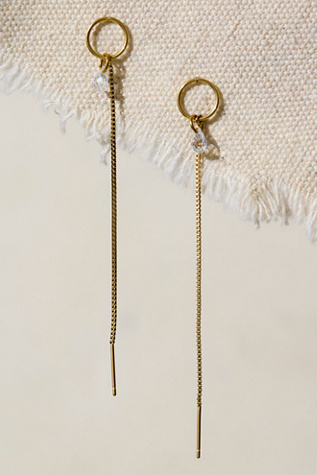 FP x Kozakh Chaida Dangle Earrings at Free People in Gold