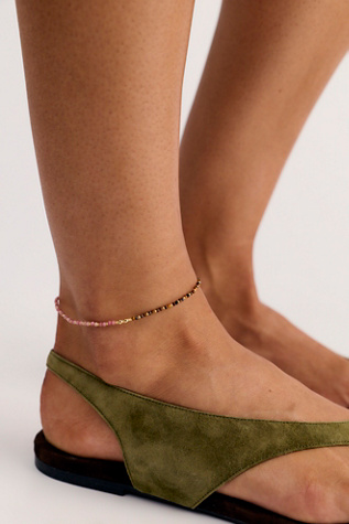 FP x Kozakh Leo Anklet at Free People in Brown