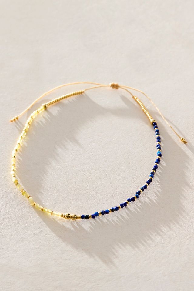 FP x Kozakh Leo Semiprecious Stone Anklet #1