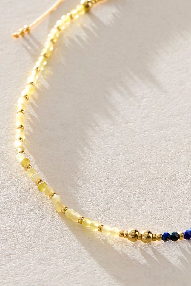FP x Kozakh Leo Semiprecious Stone Anklet #2